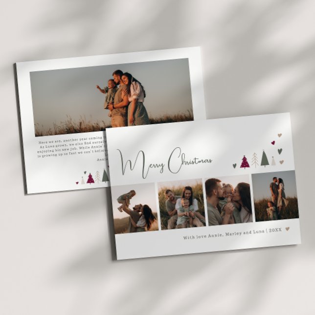 Arcoiris boho y corazón Feliz Navidad Cinco fotos (Subido por el creador)