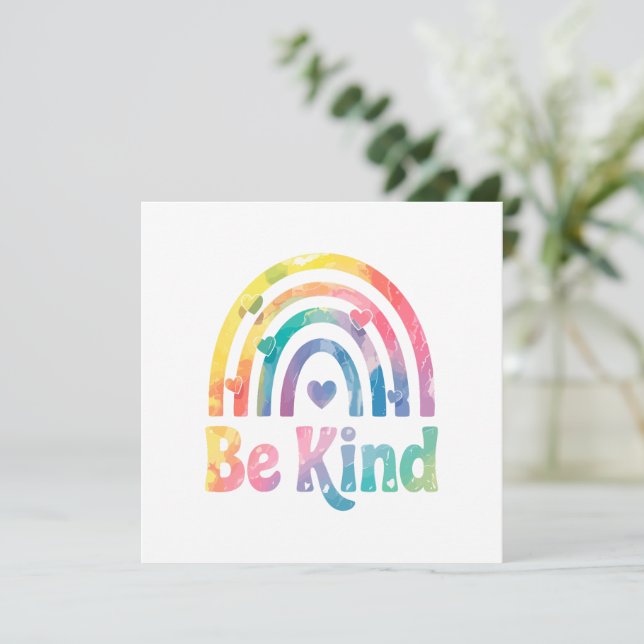 Arcoiris colorido - Inspirador positivo (Anverso de pie)