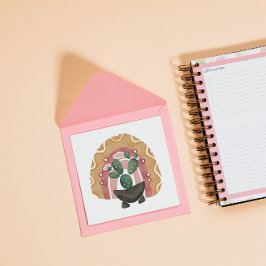 Arcoiris de Boho Cactus: vibrantes vibrantes vibra