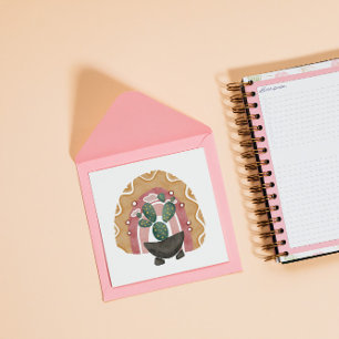 Arcoiris de Boho Cactus: vibrantes vibrantes vibra