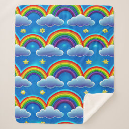 Arcoiris de esperanza - Cosmosa manta de bebé