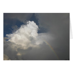 Arcoiris de esperanza ~ Tarjeta de bendición y fe