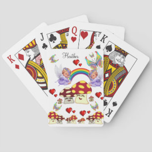 Arcoiris de hongo para hongos de la carta de juego