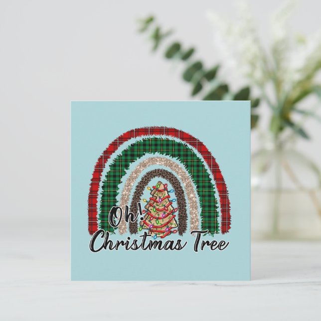 Arcoiris de impresión de búfalo y leopardo (2) (Anverso de pie)