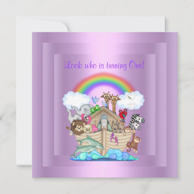 arcoiris de INVITACIÓN DEL PARTIDO ARCO PURPLE NOA (Anverso)