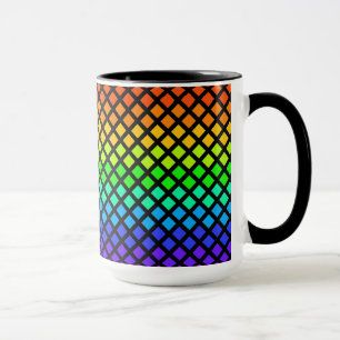 Arcoiris de la taza de diamantes - elegir estilo y