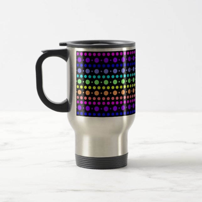 Arcoiris de la taza de puntos - elegir estilo y co (Izquierda)