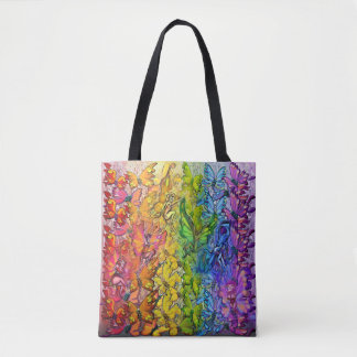 Arcoiris de mariposas y fábricas de la bolsa