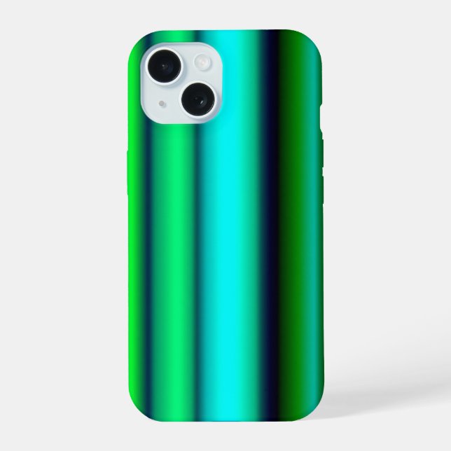 Arcoiris de rayas verdes y azules (Reverso )