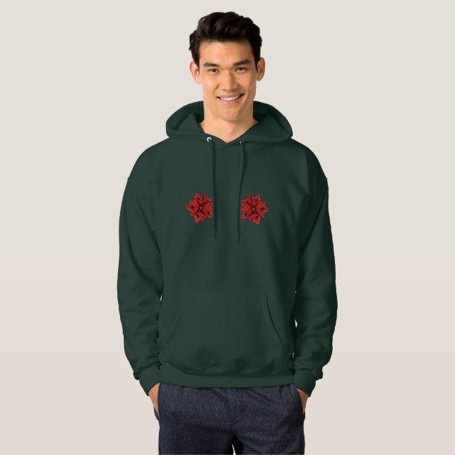 arcoíris de regalo rojo significa sudadera capucha (Anverso completo)