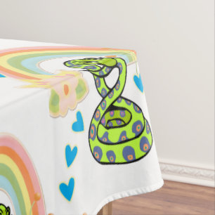 Arcoiris de serpiente de mantel