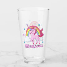 Arcoiris de Unicornio rosa mágico