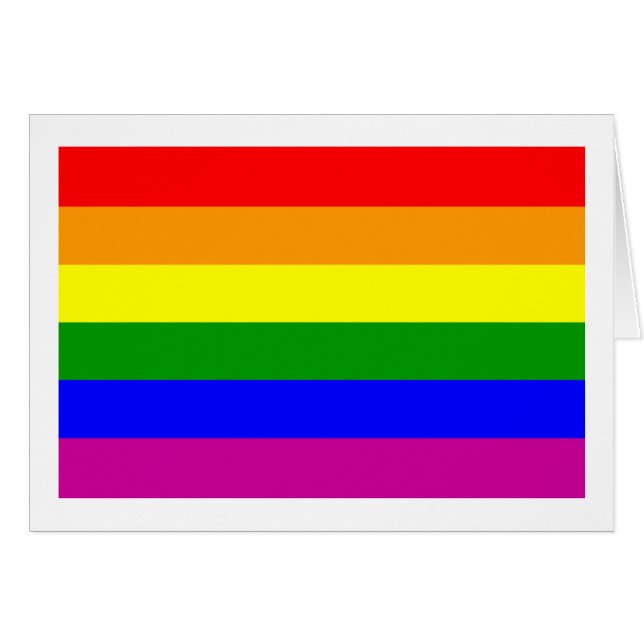 Arcoiris del Orgullo Gay (Anverso (Horizontal))