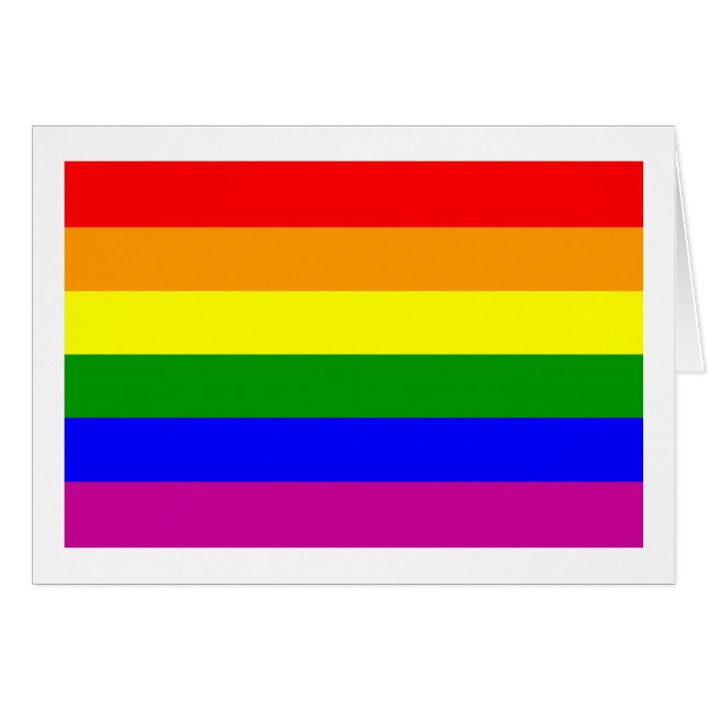 Arcoiris del Orgullo Gay (Anverso (Horizontal))