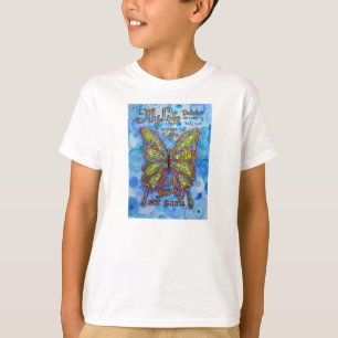 Arcoiris Diabetes mi vida Mi camiseta mariposa ele