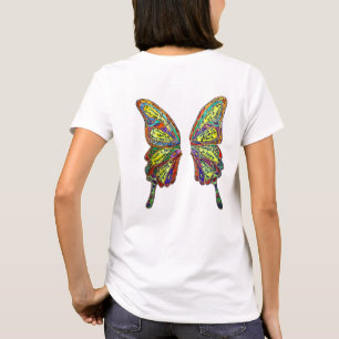 Arcoiris Diabetes mi vida Mi camiseta mariposa ele