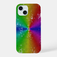 Arcoiris en opúsculo de cuero de elefante con gota