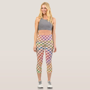 Arcoiris Fishnets Capri Leggings