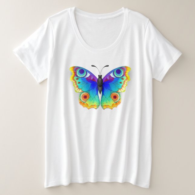 Arcoiris mariposa Peacock Eye (Anverso del diseño)