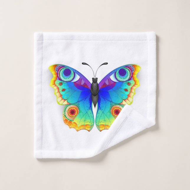 Arcoiris mariposa Peacock Eye (Toallita)