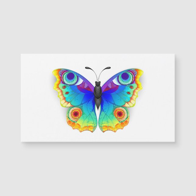 Arcoiris mariposa Peacock Eye (Anverso)