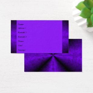 Arcoiris morado en tarjetas de negocios de Leather