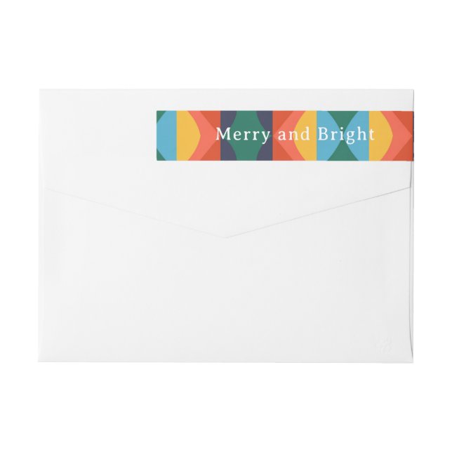 Arcoíris Navideño Alegre y Brillante  (Reverso)