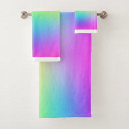 Arcoiris púrpura 3 piezas