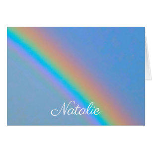 Arcoiris real natural personalizado