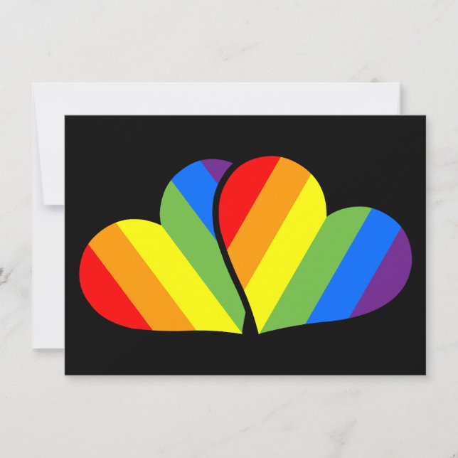 Arcoiris sobre negro (Anverso)