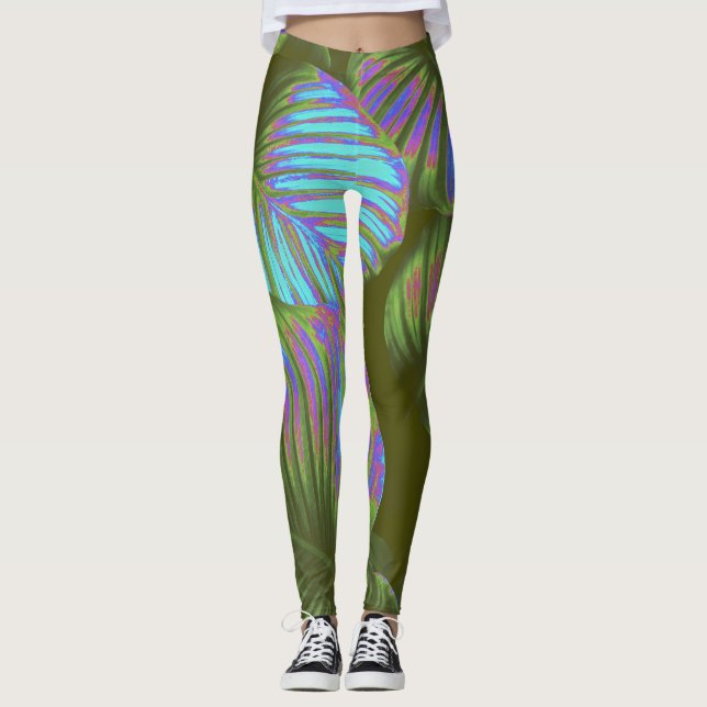 Arcoiris Tropical Deja Leggings (Anverso)