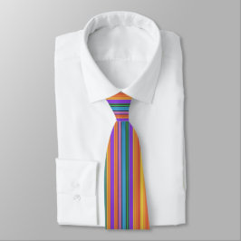 Arcoiris Tutti Fruiti Corbata de cuello a rayas