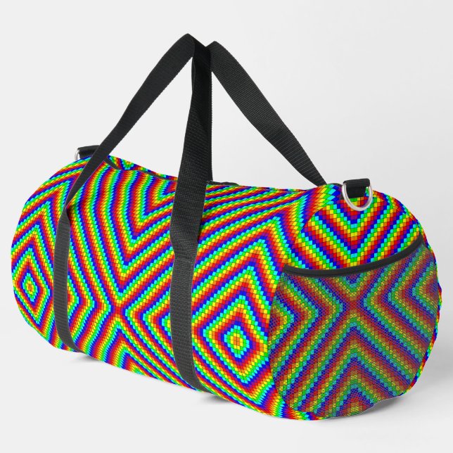 Arcoiris X - Bolsa Duffel (Esquina derecha)