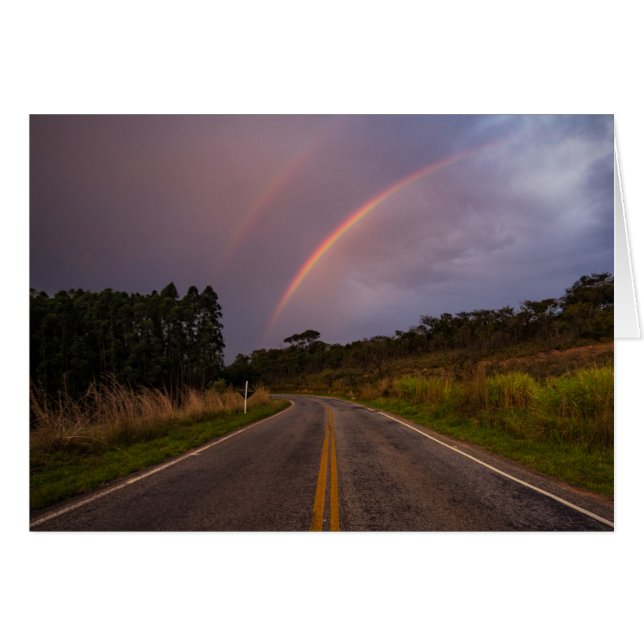 Arcoiris Y Carretera (Anverso (Horizontal))