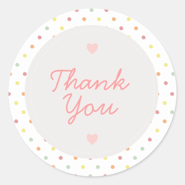 Arcoiris y Pegatina Sunshine - Gracias (Anverso)