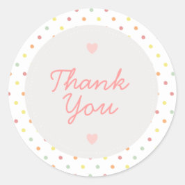 Arcoiris y Pegatina Sunshine - Gracias