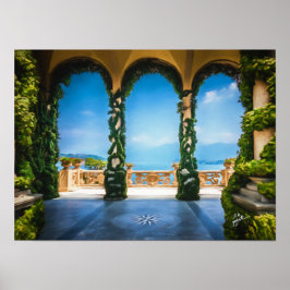 Arcos de Italia Elegante arte fotográfico