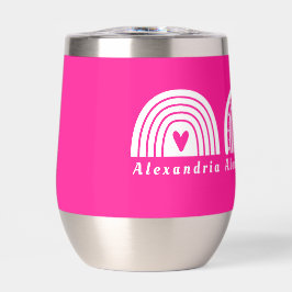 Arcos de lluvia calientes personalizados rosados