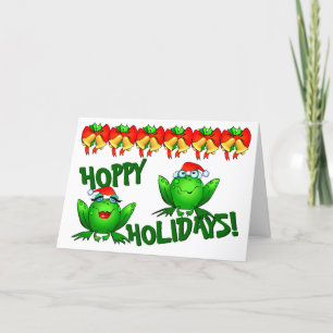 Arcos de lúpulo Belces de las ranas del navidad