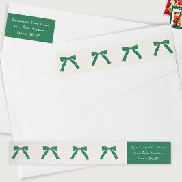 arcos verdes de época de vacaciones en navidades c