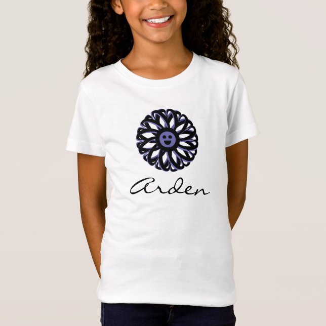 Arden Sonriendo Camisa de Flor (Anverso)