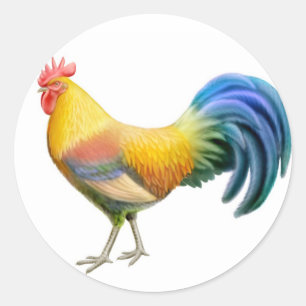 Ardenner Rooster Pegatina
