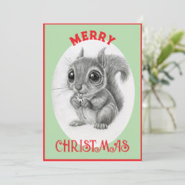 Ardilla Adorable - Feliz Navidad