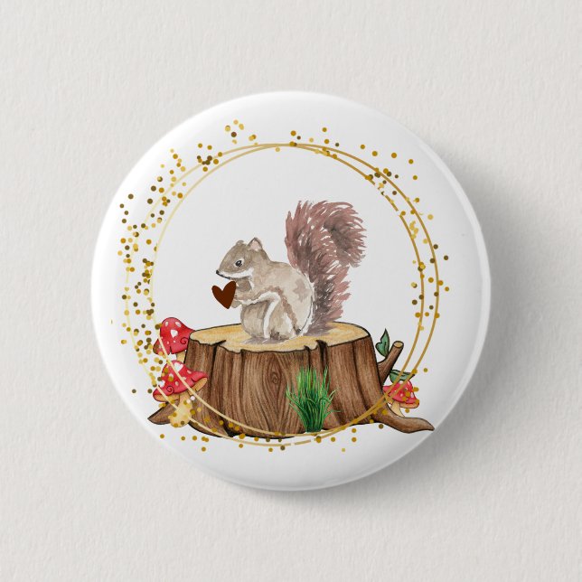 ardilla con botón cardíaco (Anverso)