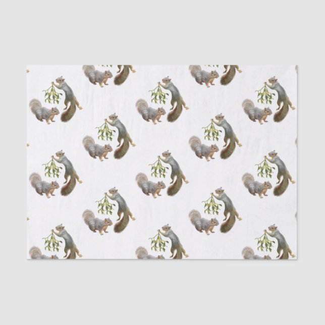 Ardilla con papel de melocotón (Anverso)