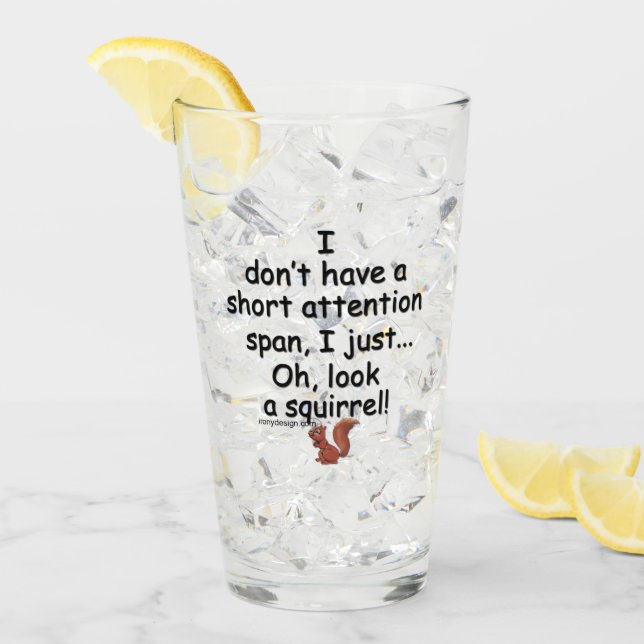 Ardilla corta de la capacidad de concentración (Anverso (hielo))