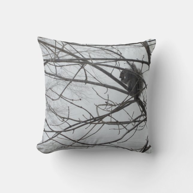 Ardilla en la almohada de nieve (Anverso)