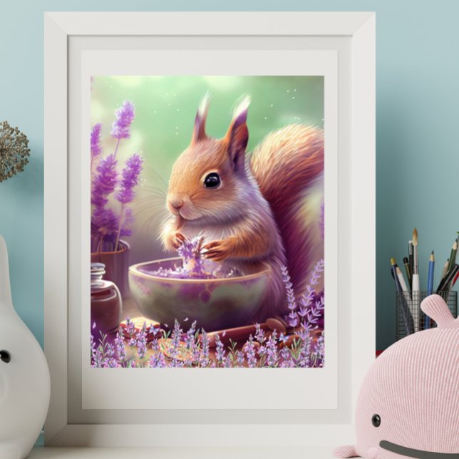 Ardilla Linda en Viveros de Arte Campos de Lavanda (Subido por el creador)
