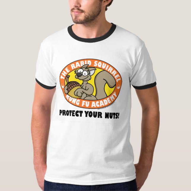 Ardilla rabiosa Kung Fu - camisa 4 (Anverso)