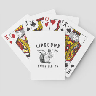 ardillas de cartas de juego Lipscomb